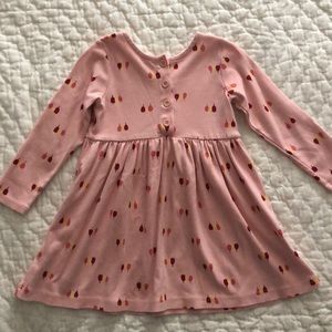 👗Girls size 100 Hanna Andersson lt pink dress👗